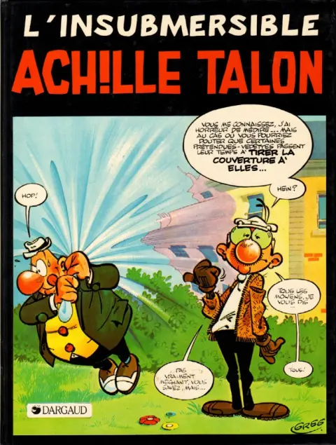 Couverture de l'album Achille Talon Tome 28 L'insubmersible Achille Talon