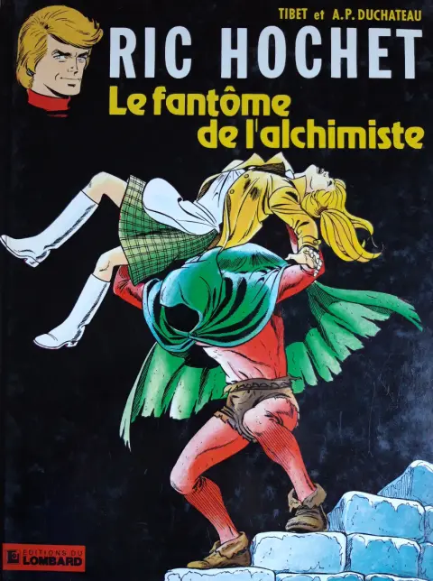 Couverture de l'album Ric Hochet Tome 30 Le fantôme de l'alchimiste