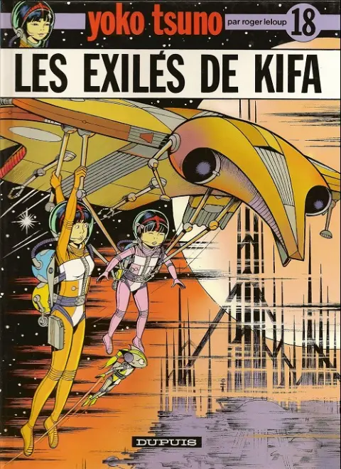 Couverture de l'album Yoko Tsuno Tome 18 Les exilés de Kifa
