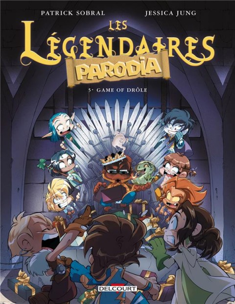 Couverture de l'album Les Légendaires - Parodia Tome 5 Game of drôle