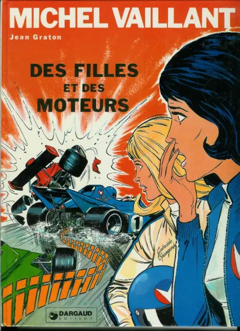 Couverture de l'album Michel Vaillant Tome 25 Des filles et des moteurs