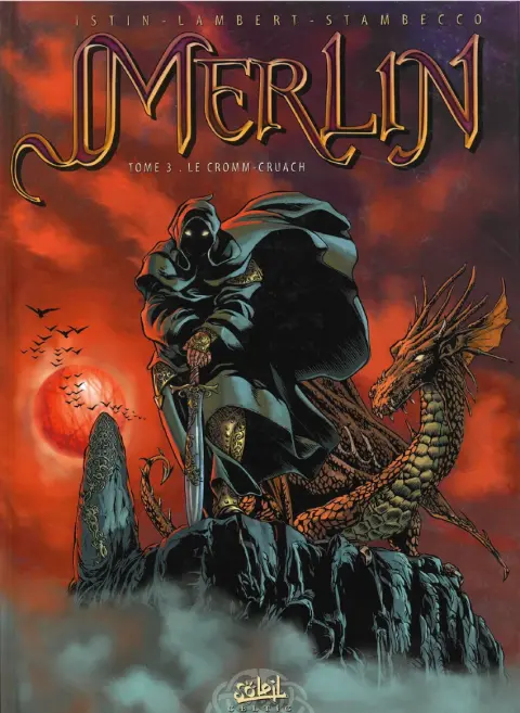 Couverture de l'album Merlin Tome 3 Le Cromm-Cruach