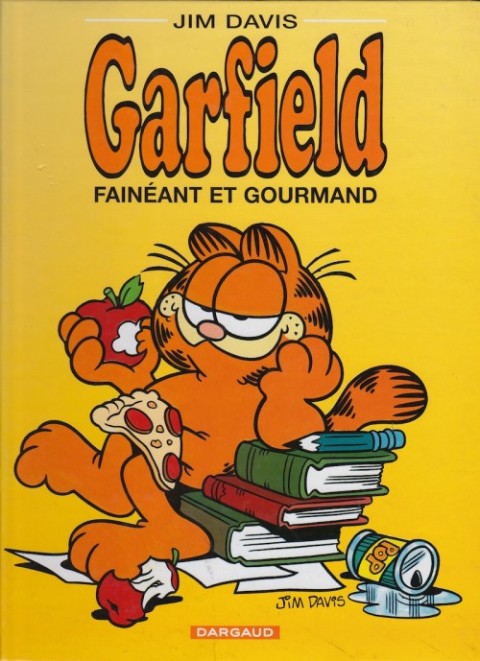 Couverture de l'album Garfield Tome 12 Fainéant et gourmand