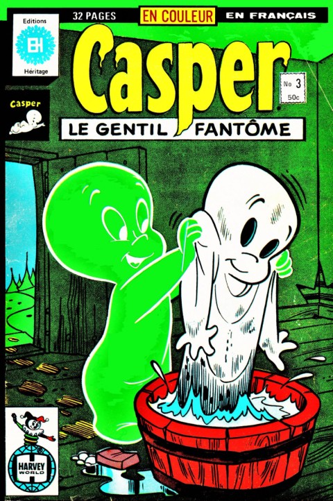 Couverture de l'album Casper (Le gentil fantôme) N° 3 Les parapluies disparus