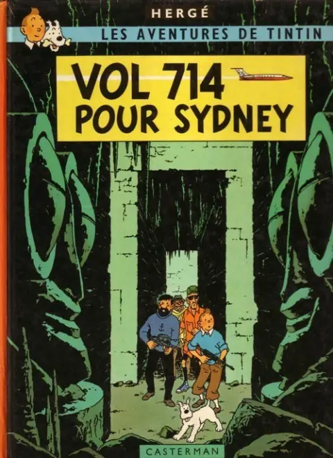 Couverture de l'album Tintin Tome 22 Vol 714 pour Sydney
