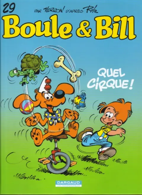 Couverture de l'album Boule & Bill Tome 29 Quel cirque !