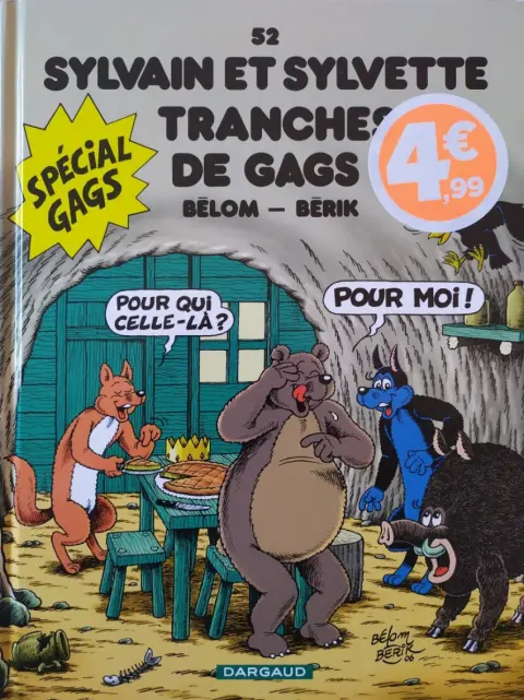 Sylvain et Sylvette Tome 52 Tranches de gags
