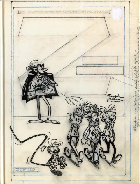 Spirou et Fantasio Tome 15 Z comme Zorglub