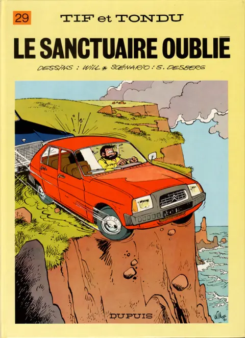 Couverture de l'album Tif et Tondu Tome 29 Le sanctuaire oublié
