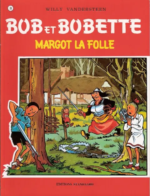 Couverture de l'album Bob et Bobette Tome 78 Margot la folle
