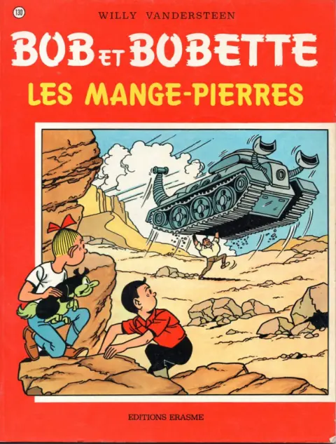 Couverture de l'album Bob et Bobette Tome 130 Les mange-pierres