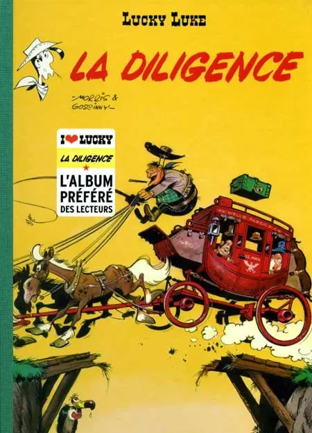 Couverture de l'album Lucky Luke Tome 32 La diligence