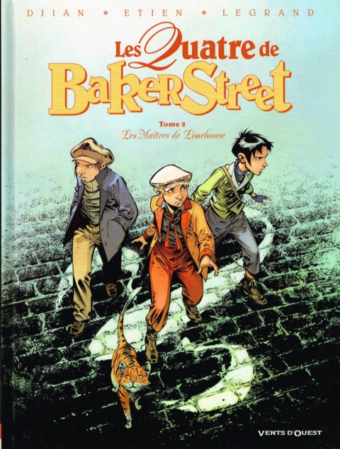 Couverture de l'album Les Quatre de Baker Street Tome 8 Les Maîtres de Limehouse