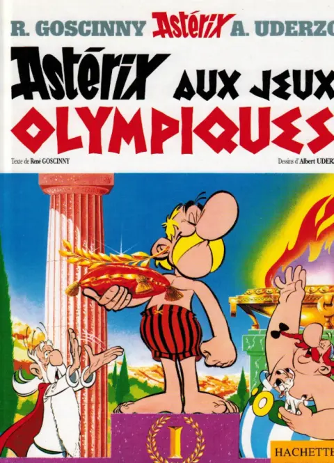Couverture de l'album Astérix Tome 12 Astérix aux jeux Olympiques