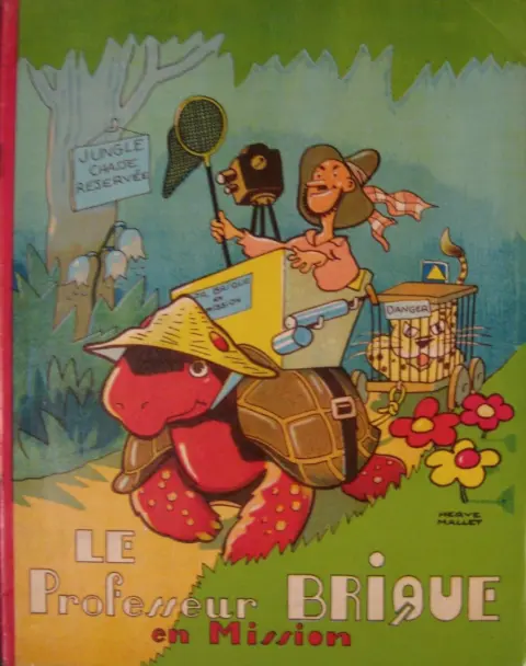 Le professeur Brique en mission