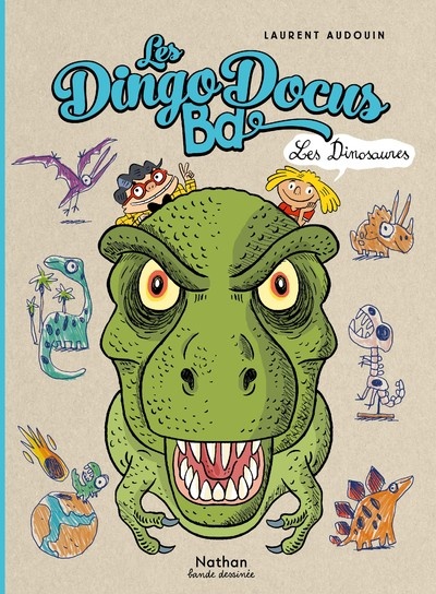 Couverture de l'album Les DingoDocus BD Les dinosaures