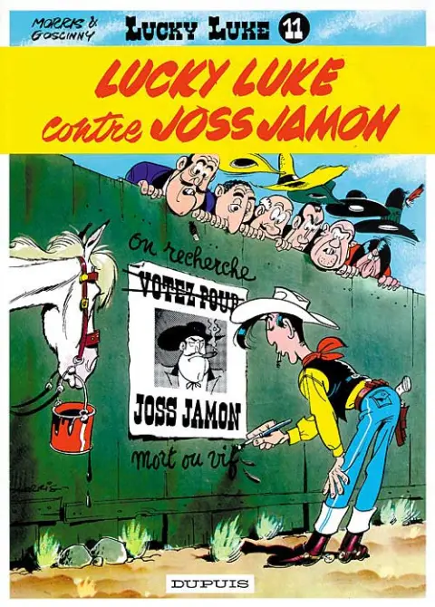Couverture de l'album Lucky Luke Tome 11 Lucky Luke contre Joss Jamon