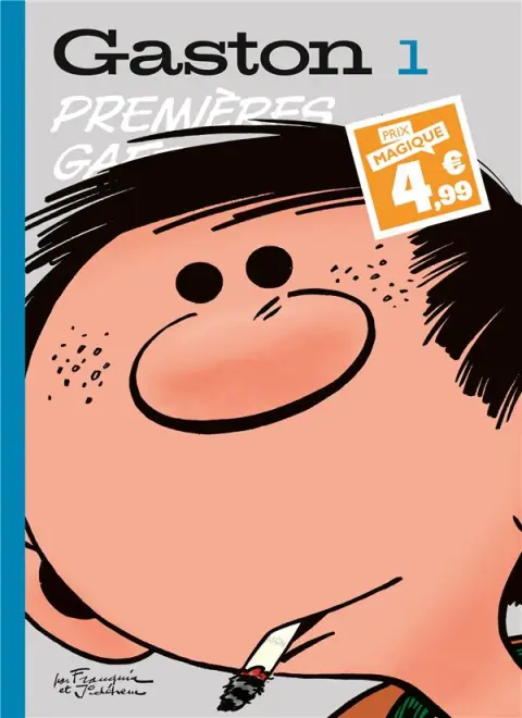 Couverture de l'album Gaston Tome 1 Premières gaffes
