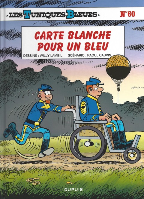 Couverture de l'album Les Tuniques Bleues Tome 60 Carte blanche pour un bleu