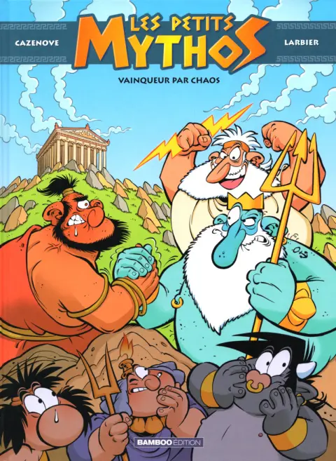Couverture de l'album Les Petits Mythos Tome 10 Vainqueur par chaos