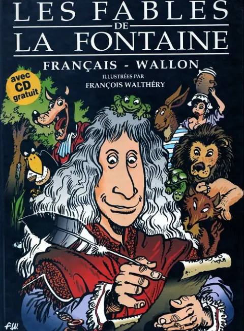 Couverture de l'album Les fables de La Fontaine