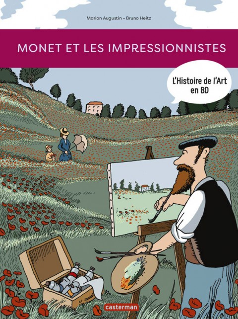 Couverture de l'album L'Histoire de l'art en BD Tome 3 Monet et les impressionnistes