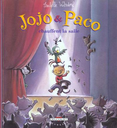 Couverture de l'album Jojo et Paco Tome 8 Jojo et Paco chauffent la salle