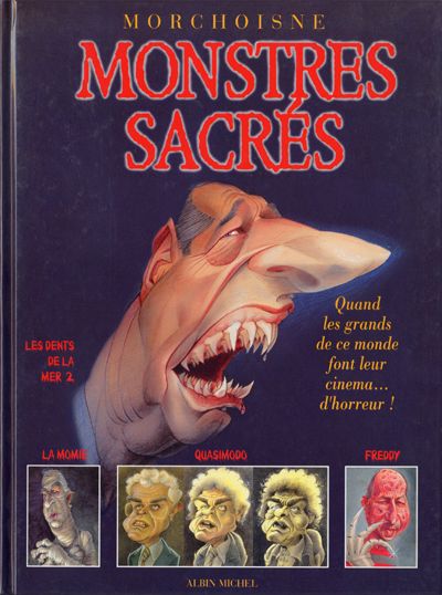 Couverture de l'album Monstres sacrés