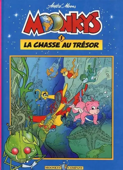 Moonkys Tome 1 La chasse au trésor