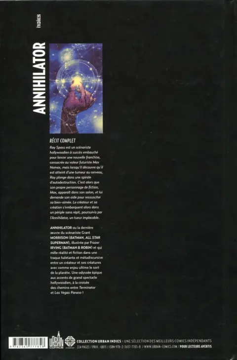Verso de l'album Annihilator