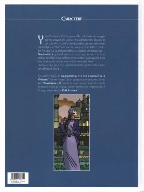 Verso de l'album Sophaletta Tome 9 Ta vie commence à Odessa