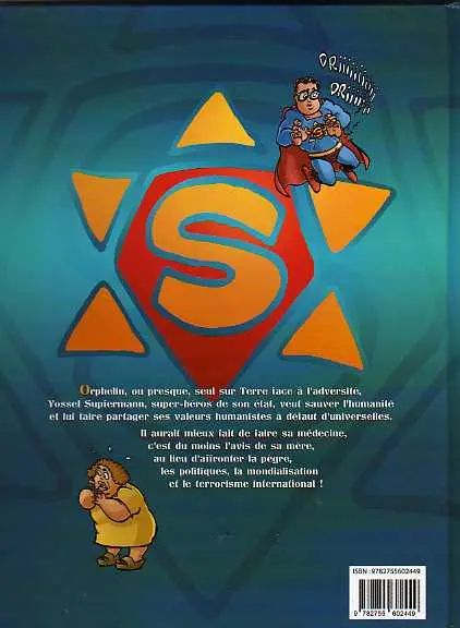 Verso de l'album Les aventures de Supferman La vérité, ma mère !