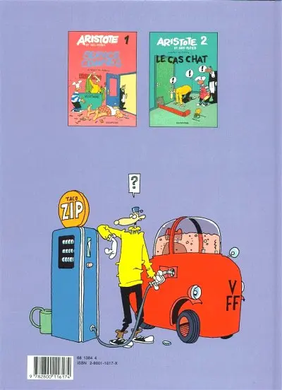 Verso de l'album Aristote et ses Potes Tome 3 Fast food