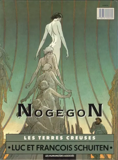 Verso de l'album Les Terres creuses Tome 3 NogegoN