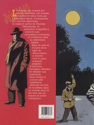 Verso de l'album Armée secrète