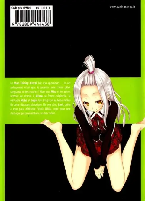 Verso de l'album Trinity Seven 6