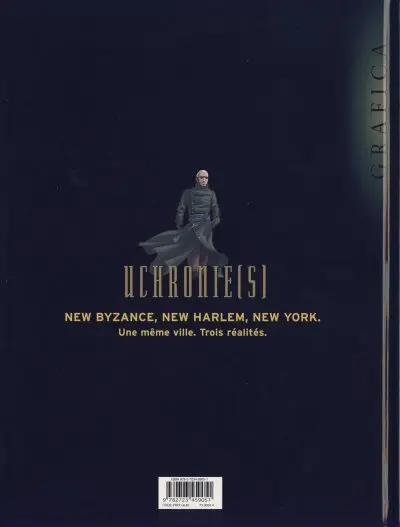 Verso de l'album Uchronie(s) - New Byzance Tome 1 Ruines