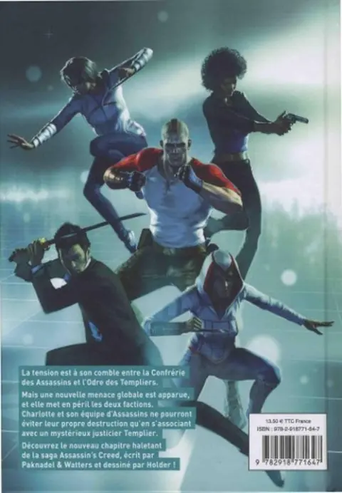 Verso de l'album Assassin's Creed - Uprising Tome 1 Uprising