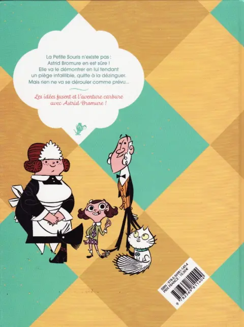 Verso de l'album Astrid Bromure Tome 1 Comment dézinguer la petite souris