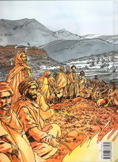 Verso de l'album Carnets d'Orient Tome 2 L'année de feu
