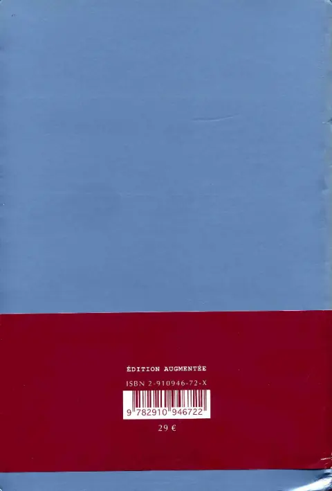 Verso de l'album Journal (3) Décembre 1993 - Août 1995