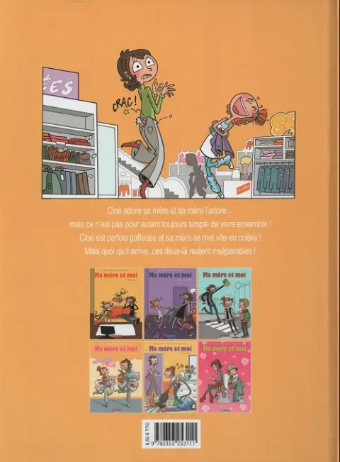 Verso de l'album Ma mère et moi Tome 4 Les deux font la paire