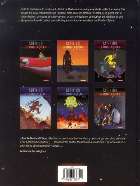 Verso de l'album Le Monde d'Edena Tome 6 Les réparateurs