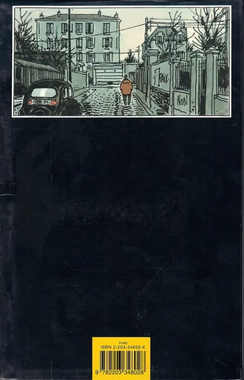 Verso de l'album Nestor Burma Tome 3 Une gueule de bois en plomb