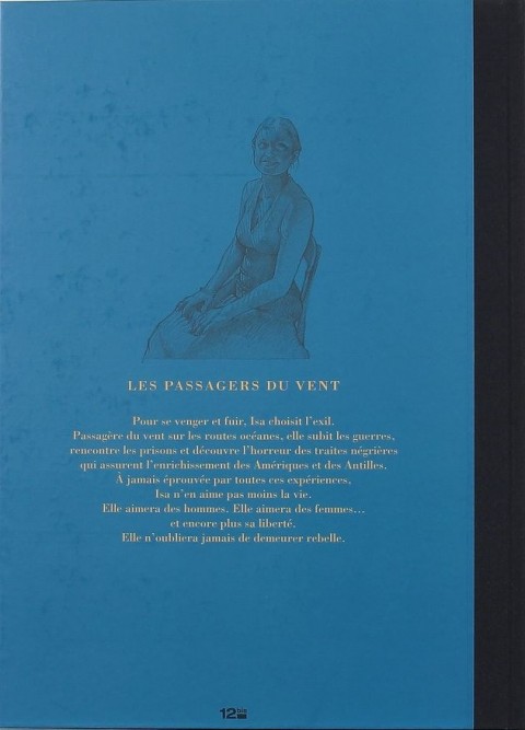 Verso de l'album Les Passagers du vent Tome 7 La Petite Fille Bois-Caïman - Livre 2