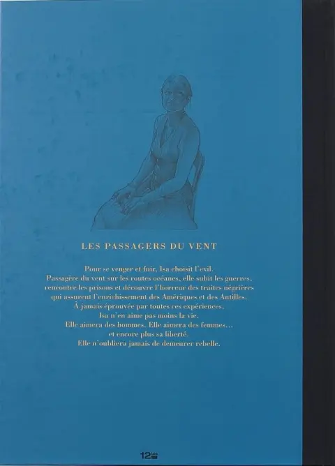 Verso de l'album Les Passagers du vent Tome 7 La Petite Fille Bois-Caïman - Livre 2