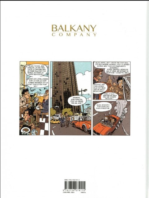 Verso de l'album Balkany company Les affaires sont les affaires