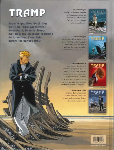 Verso de l'album Tramp Tome 4 Pour Hélène