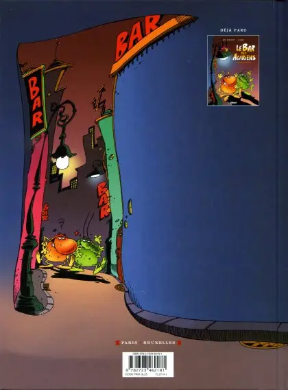 Verso de l'album Le Bar des acariens Tome 2 Je n'ai besoin de personne