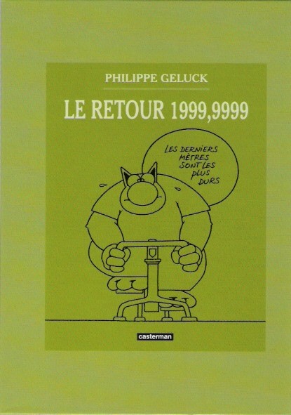 Verso de l'album Le Chat Le Chat à Malibu / Le Retour 1999,9999